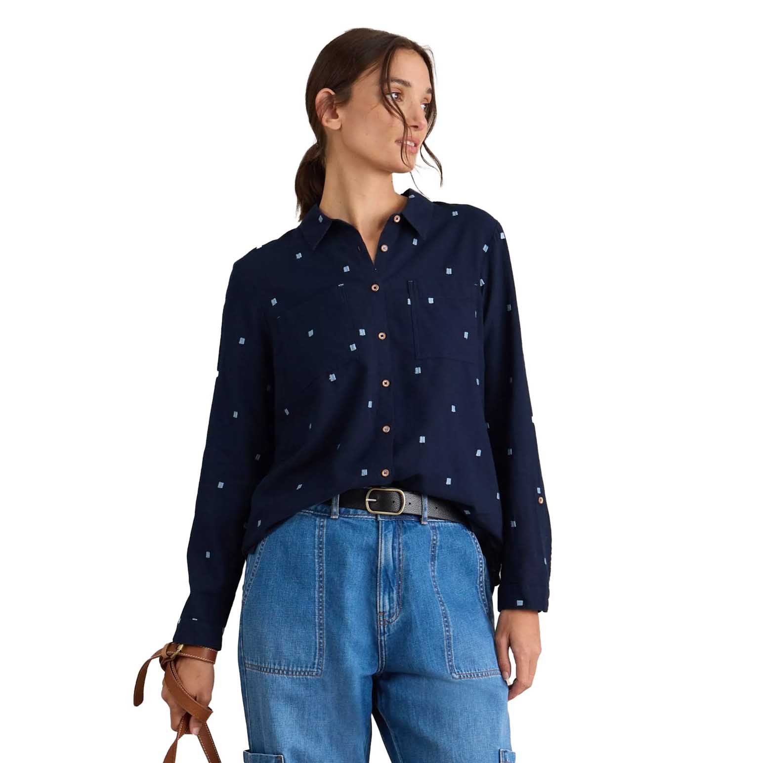 White Stuff Sophie Organic Cotton Shirt